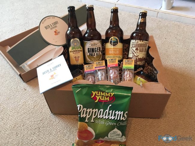 Beer and Curry Experience Taste Box