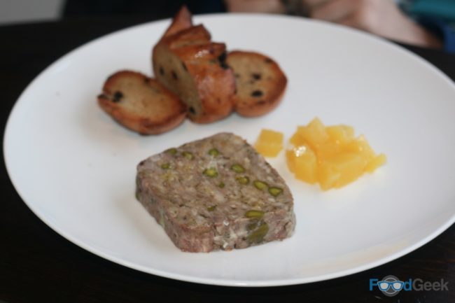 Spiced Pork & Pistachio Terrine