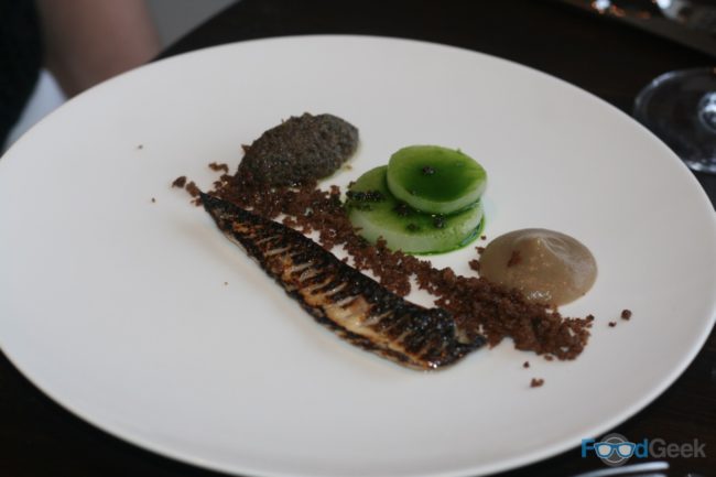 Charred Mackerel