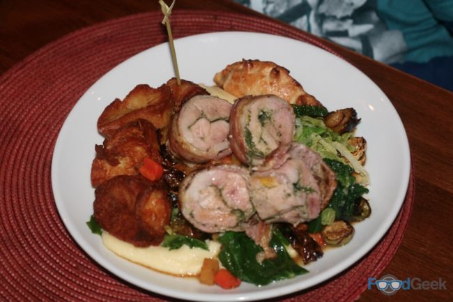 Roast Ballotine of Pheasant