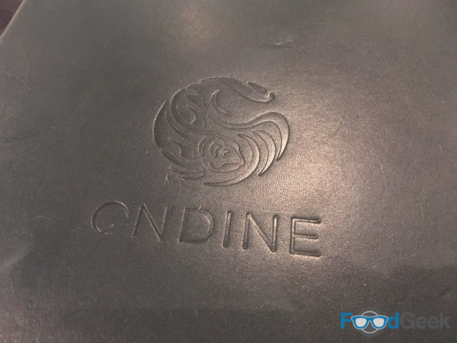 Ondine Menu